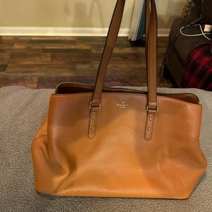 Kate Spade genuine leather brown bag
